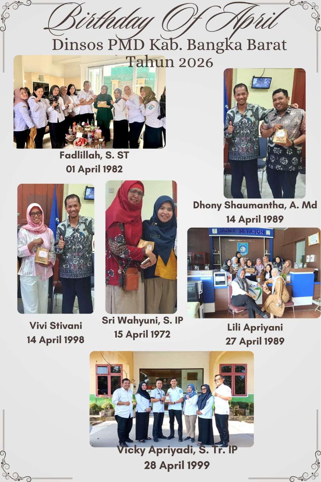 Ulang Tahun Bulan April
